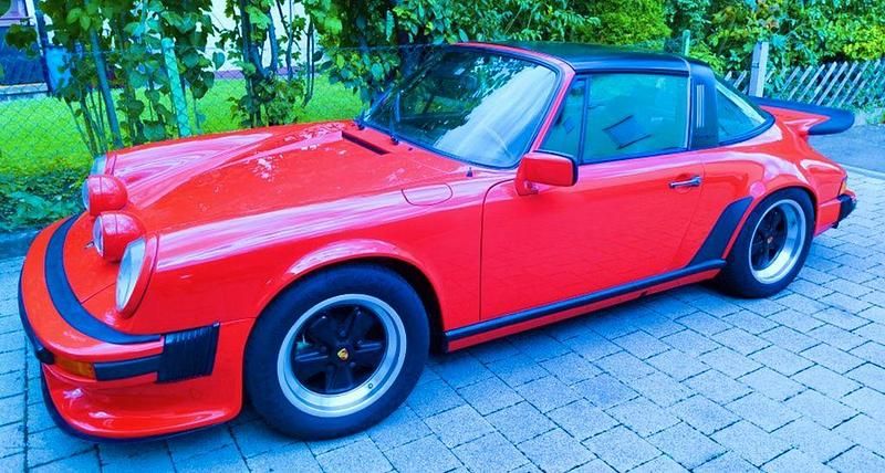 Rot Gebraucht 1975 Porsche 911S Cabrio | 79.000 € - Bild 1/4