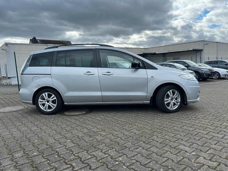 Gebraucht Mazda 5 110 PS (80 kW) 2010 Silber Van / Kleinbus