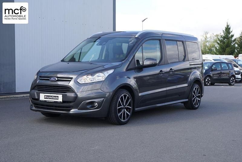 Grau Gebraucht 2016 Ford Grand Tourneo Connect Titanium Van / Kleinbus | 13.880 € (Fairer Preis) - Bild 1/4