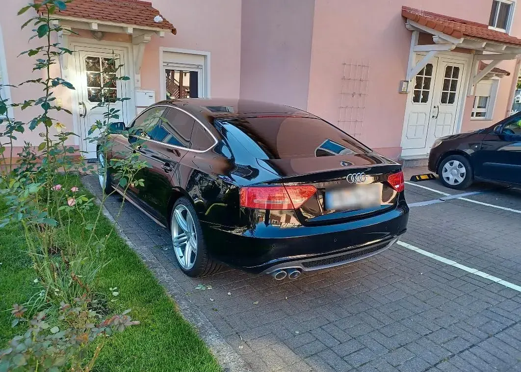 Gebraucht Audi A5 Sportback S-Line 170 PS (125 kW) 2009 Schwarz Kleinwagen