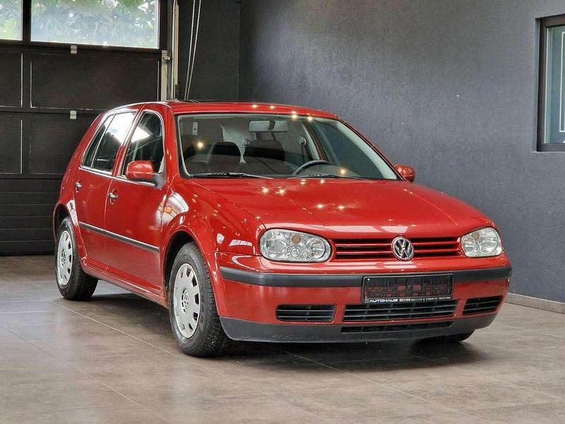 Rot Gebraucht 1998 VW Golf IV Trendline Limousine | 899 € (Superpreis) - Bild 1/2