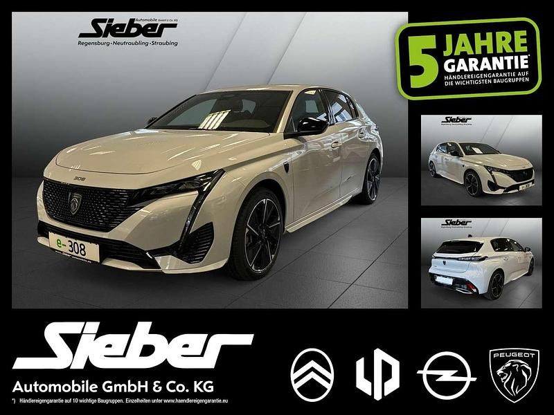 Okenit weiß Gebraucht 2023 Peugeot e-308 Kleinwagen | 24.990 € (Guter Preis) - Bild 1/4