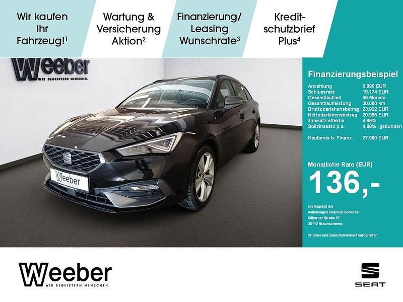 Schwarz Gebraucht 2025 Seat Leon FR Limousine | 27.980 € (Fairer Preis) - Bild 1/4