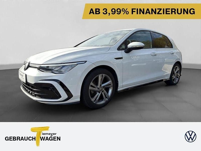 Weiß Gebraucht 2022 VW Golf VIII R-line Limousine | 20.490 € (Guter Preis) - Bild 1/4