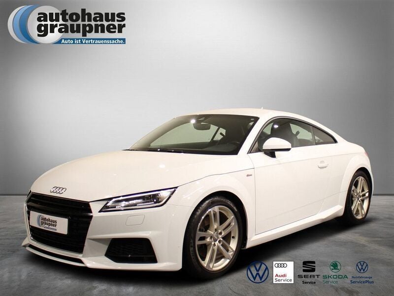 Weiss / gletscherweiss (metallic) Gebraucht 2014 Audi TT Sport Coupé | 23.876 € (Guter Preis) - Bild 1/4