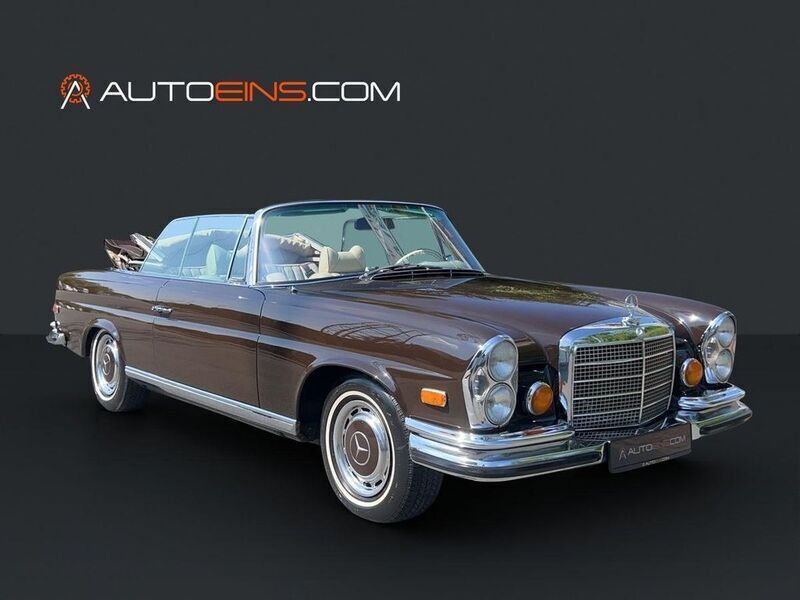 Braun Gebraucht 1971 Mercedes W111 SE Cabrio | 138.888 € - Bild 1/4