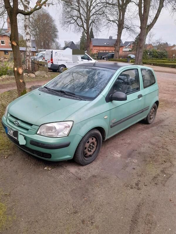 Grün Gebraucht 2003 Hyundai Getz Kleinwagen | 380 € (Superpreis) - Bild 1/4