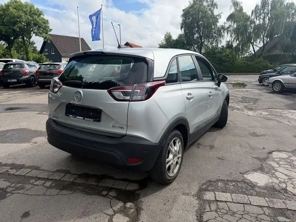 Gebraucht Opel Crossland 110 PS (80 kW) 2018 Silber SUV