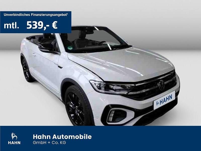 Weiß Gebraucht 2022 VW T-Roc Cabriolet R-line Cabrio | 32.730 € (Etwas zu teuer) - Bild 1/3