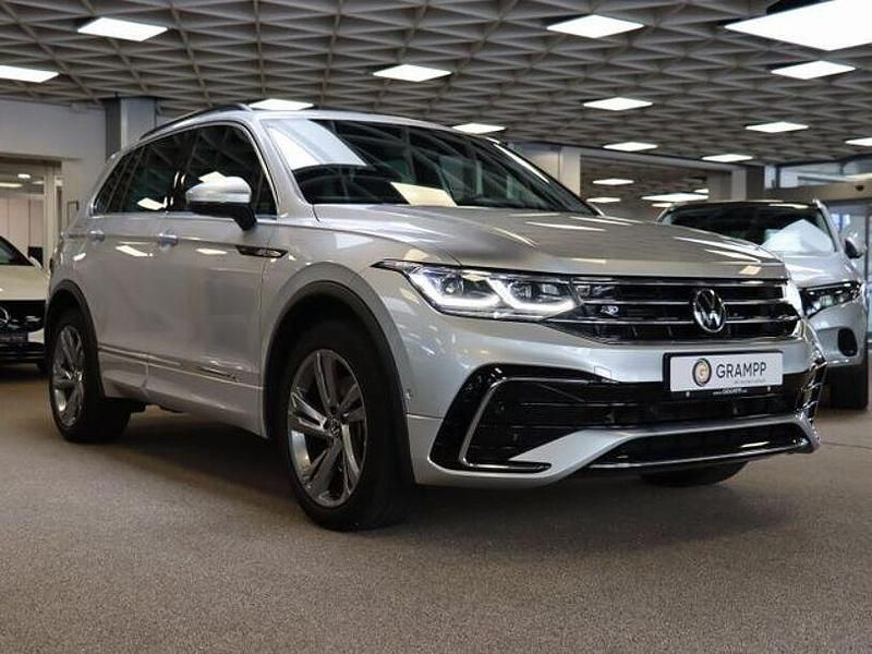 Gebraucht VW Tiguan R-line 200 PS (147 kW) 2021 Silber SUV