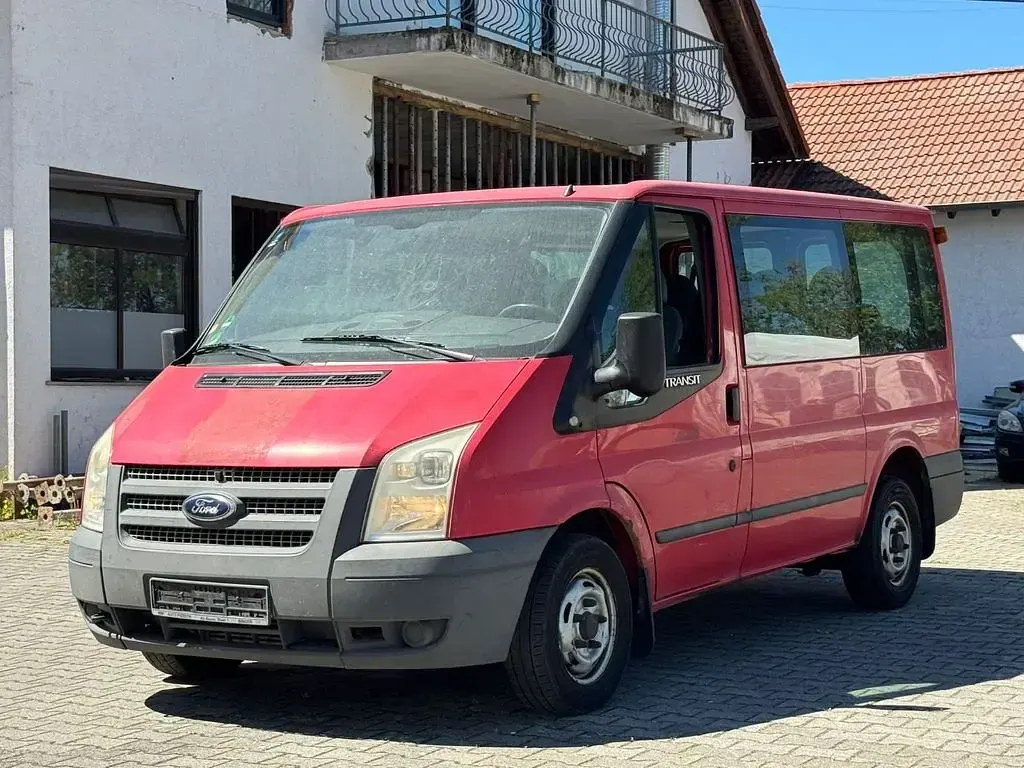 Usata Ford Transit 101 CV (74 kW) 2012 Rosso Station wagon