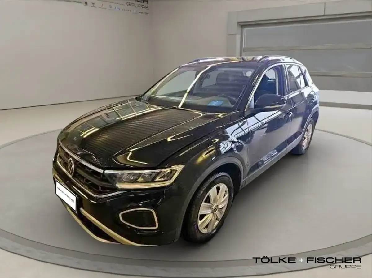 Gebraucht VW T-Roc Life 110 PS (80 kW) 2022 Schwarz SUV