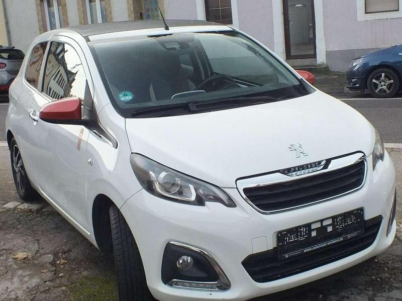 Gebraucht Peugeot 108 Roland Garros 82 PS (60 kW) 2015 Weiß Limousine