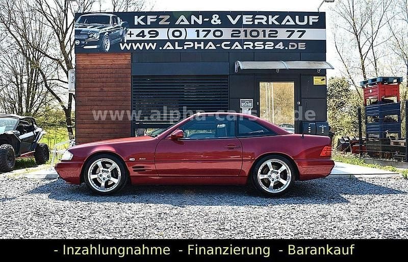 Gebraucht Mercedes SL320 224 PS (164 kW) 1998 Rot Cabrio