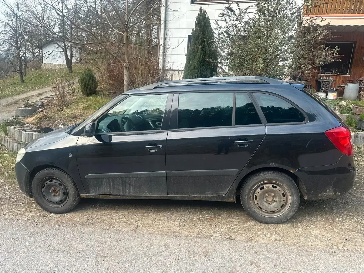 Gebraucht Skoda Fabia 86 PS (63 kW) 2008 Schwarz Kombi