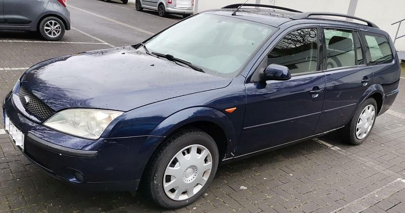 Blau Gebraucht 2003 Ford Mondeo Kombi | 1.470 € (Fairer Preis) - Bild 1/4