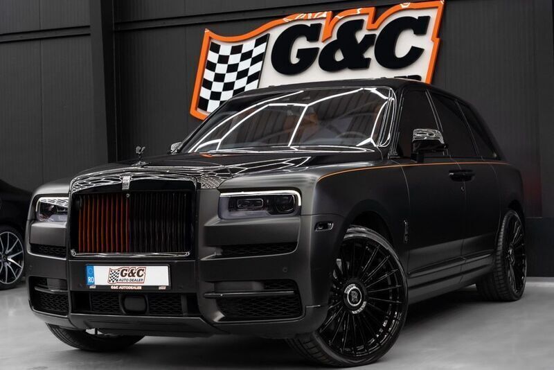Schwarz Gebraucht 2021 Rolls Royce Cullinan SUV | 375.202 € - Bild 1/4