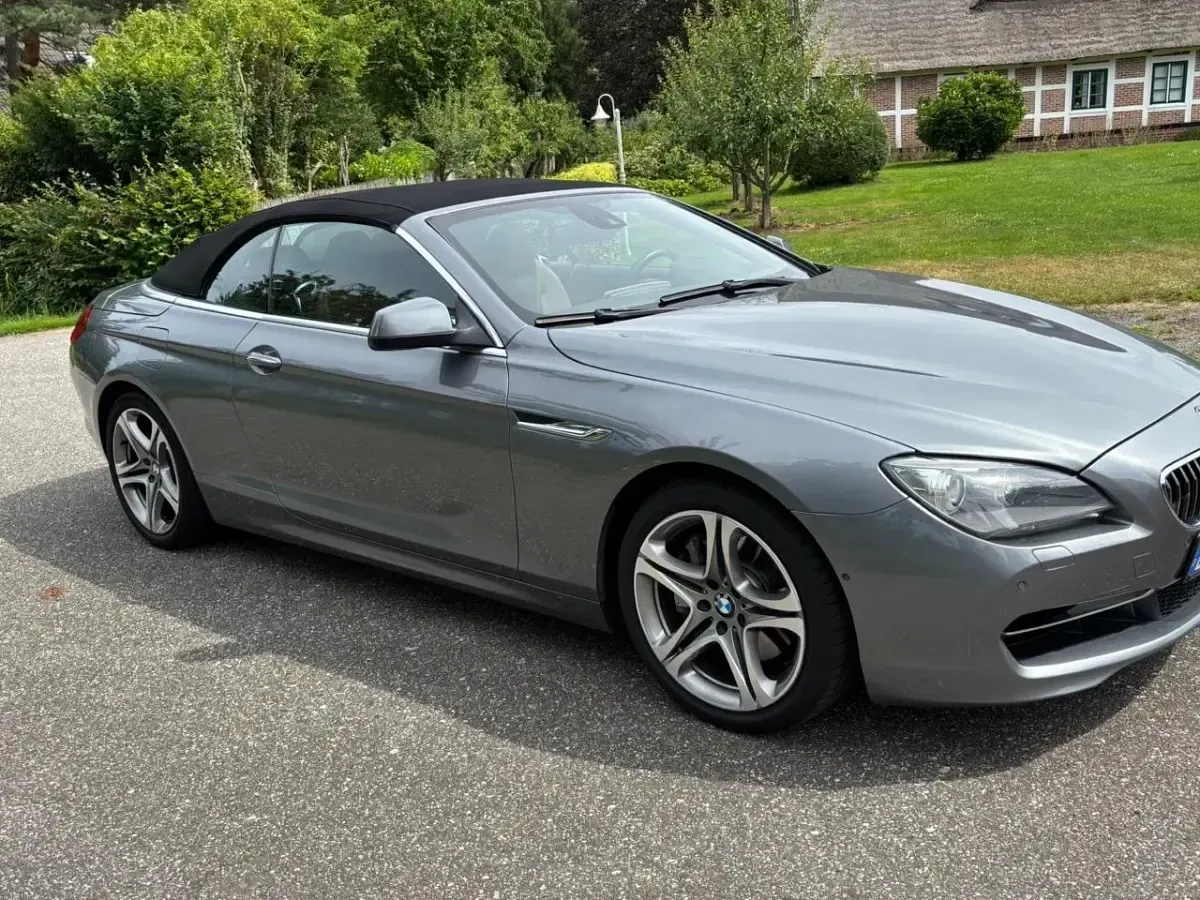 Gebraucht BMW 640 Cabriolet Comfort Edition 320 PS (235 kW) 2011 Grau Cabrio