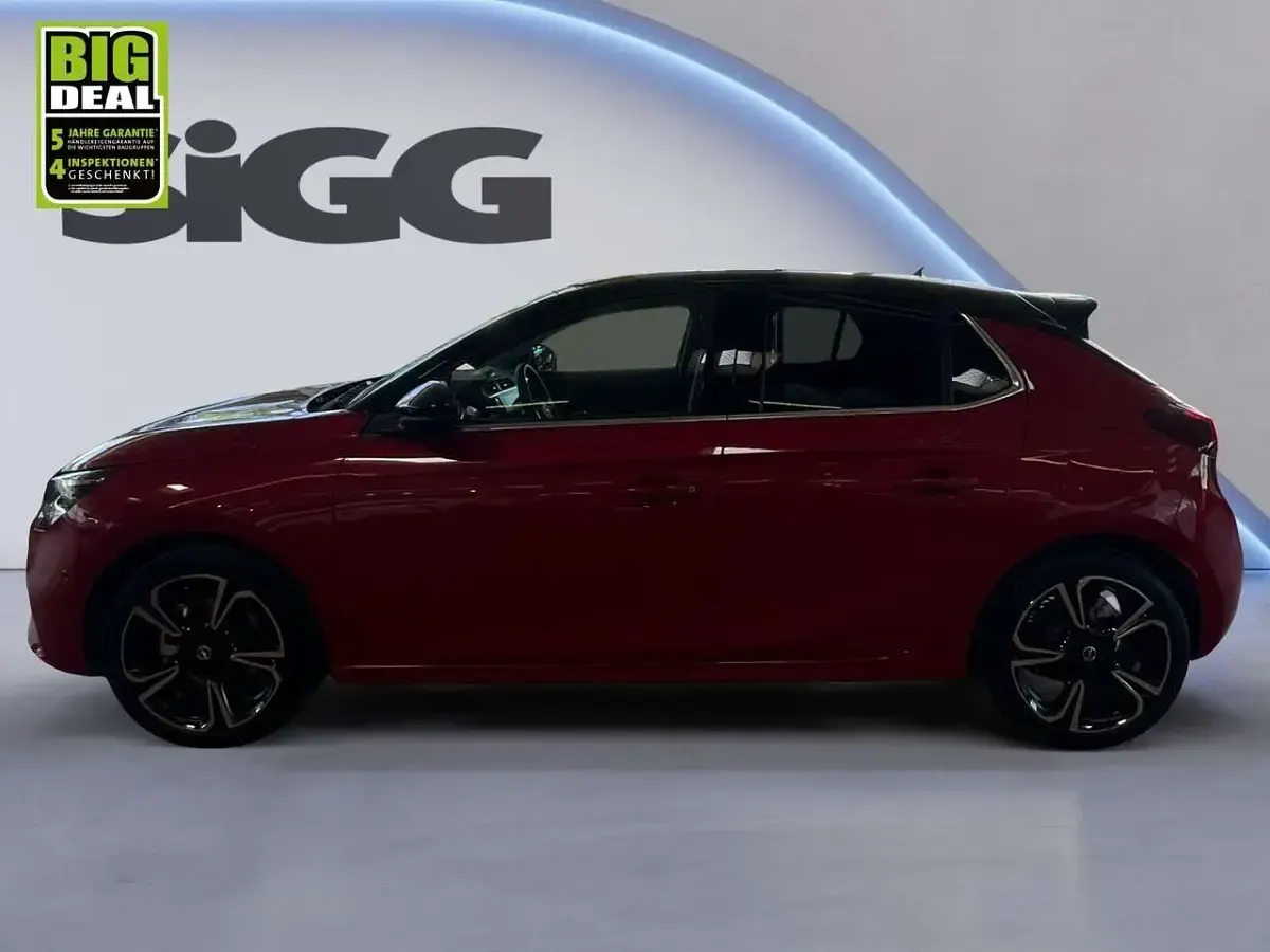 Gebraucht Opel Corsa Elegance 101 PS (74 kW) 2023 Chili rot/kardio rot Kleinwagen