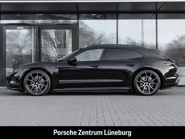 Schwarz Gebraucht 2025 Porsche Taycan Sport Turismo Limousine | 97.290 € (Guter Preis) - Bild 1/1