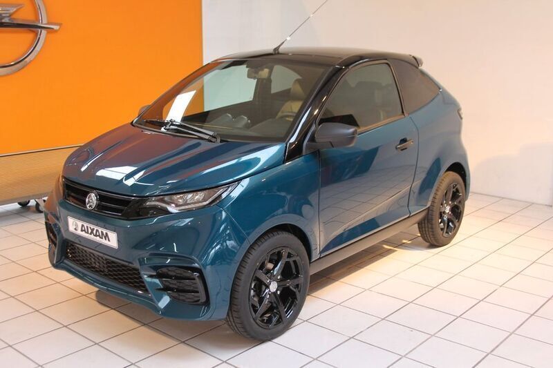 Neu Aixam Coupe 2025 Blau Coupé