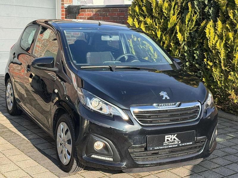 Gebraucht Peugeot 108 Active 82 PS (60 kW) 2014 Schwarz Kleinwagen