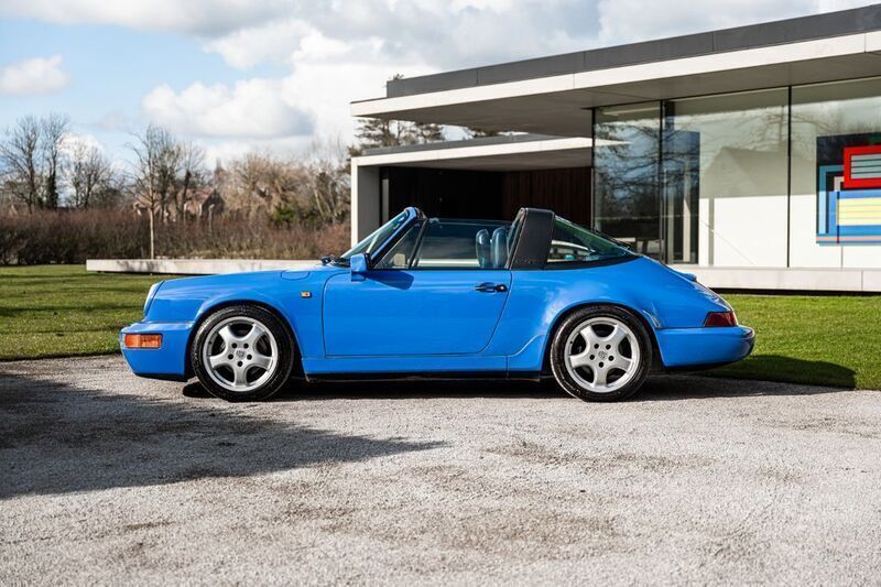 Blau Gebraucht 1992 Porsche 964 Cabrio | 124.900 € - Bild 1/4