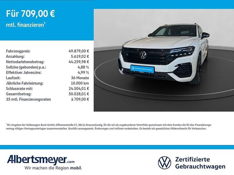 Weiß Gebraucht 2021 VW Touareg R SUV | 49.879 € (Superpreis) - Bild 1/4