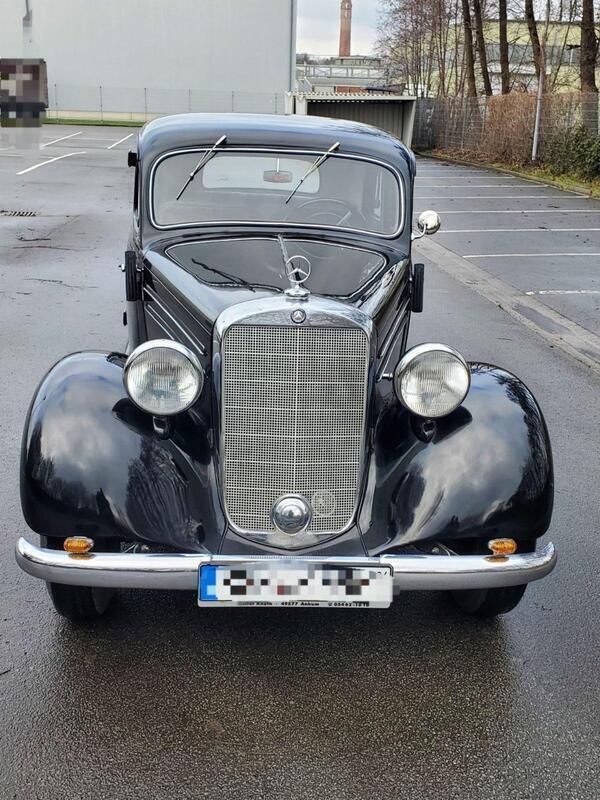 Schwarz Gebraucht 1953 Mercedes 170 Limousine | 23.900 € - Bild 1/4