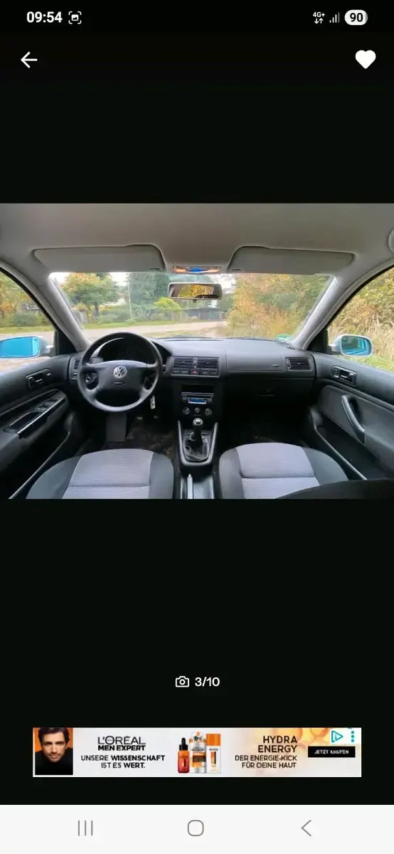 Gebraucht VW Golf IV 75 PS (55 kW) 2005 Silber Kleinwagen