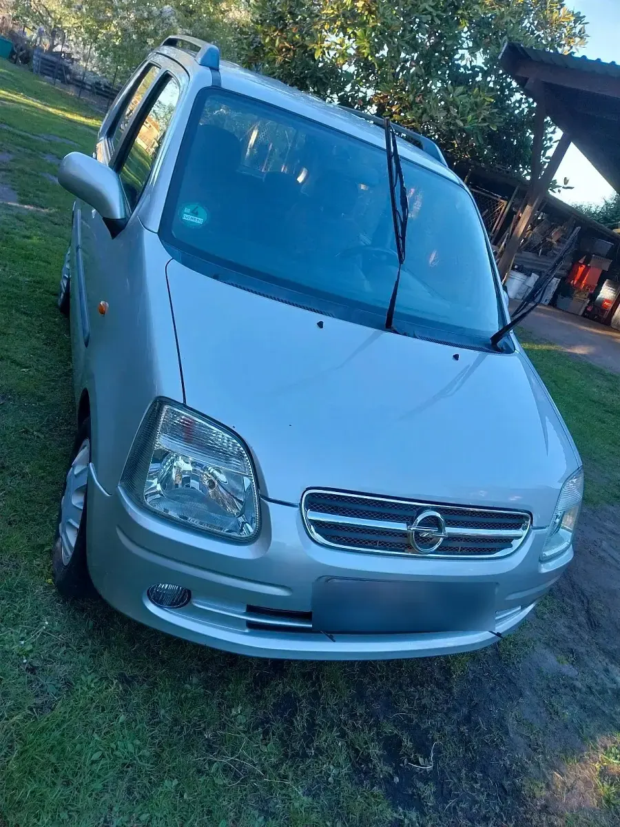 Gebraucht Opel Agila 2003 Silber Van / Kleinbus