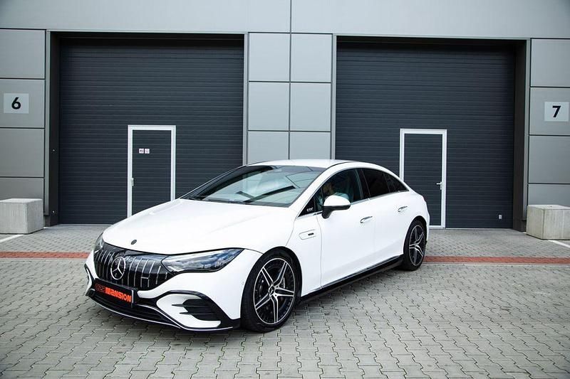 Weiß Gebraucht 2022 Mercedes EQE AMG 53 AMG Limousine | 73.990 € (Teuer) - Bild 1/4