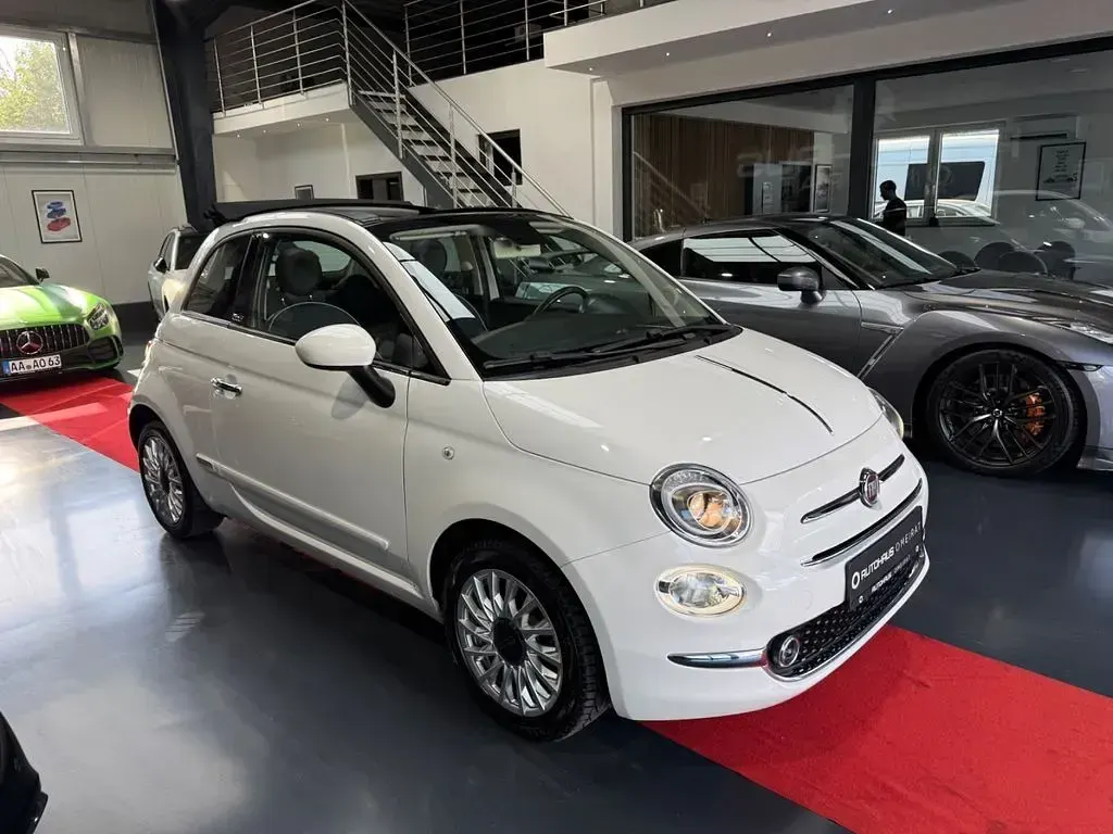 Gebraucht Fiat 500C Lounge 69 PS (50 kW) 2018 Weiß Cabrio