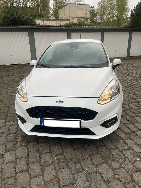 Gebraucht Ford Fiesta ST-Line 101 PS (74 kW) 2018 Weiß Kleinwagen