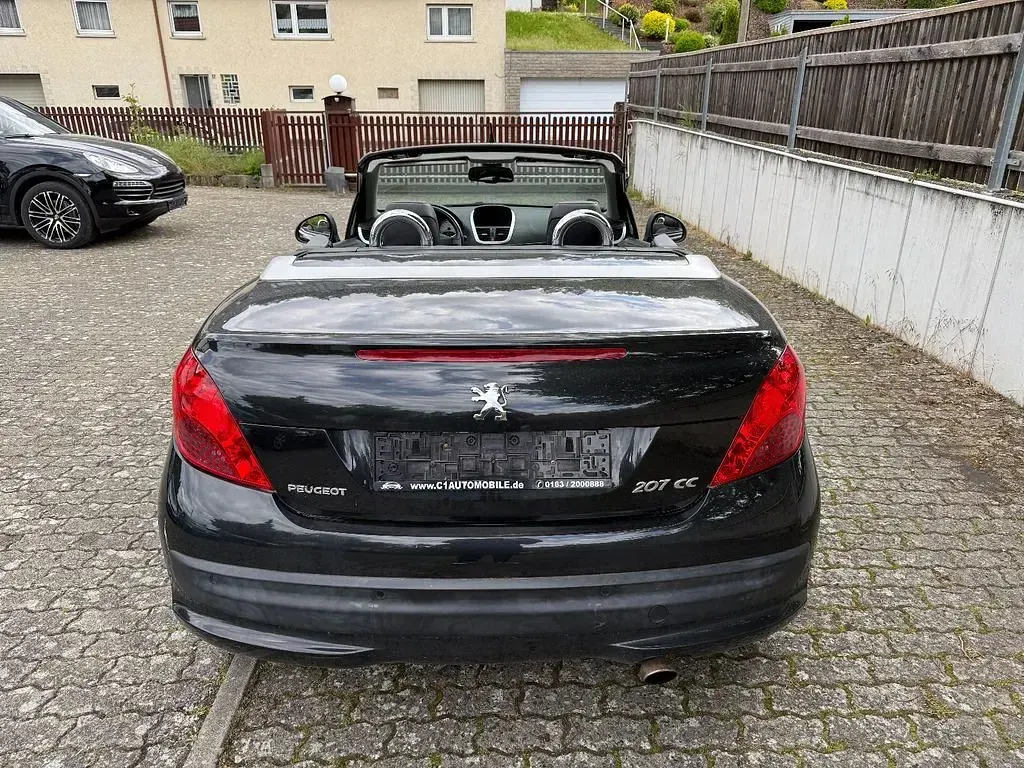 Gebraucht Peugeot 207 CC Platinum 150 PS (110 kW) 2009 Schwarz Cabrio