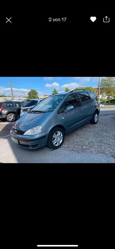 Grau Gebraucht 2001 Ford Galaxy Ghia Van / Kleinbus | 4.750 € (Teuer) - Bild 1/4