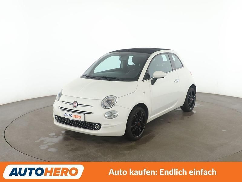 Weiß Gebraucht 2020 Fiat 500C Star Cabrio | 14.590 € (Fairer Preis) - Bild 1/3