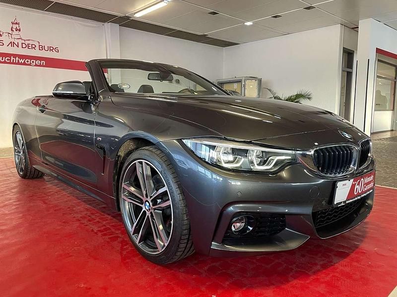 Mineralgrau metallic Gebraucht 2017 BMW 430 Cabriolet M Sport Cabrio | 32.999 € (Teuer) - Bild 1/4