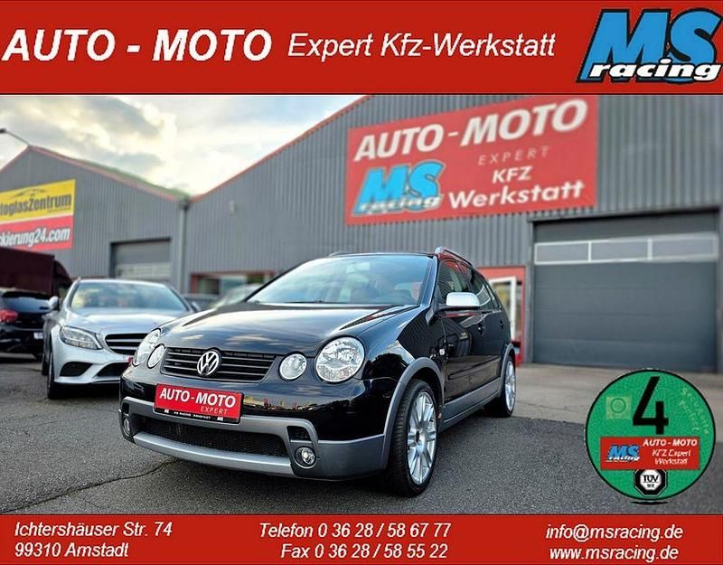 Schwarz Gebraucht 2005 VW Polo Cross Kleinwagen | 4.444 € (Fairer Preis) - Bild 1/4