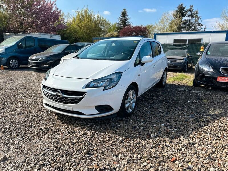 Weiß Gebraucht 2015 Opel Corsa Edition Limousine | 3.299 € (Superpreis) - Bild 1/4