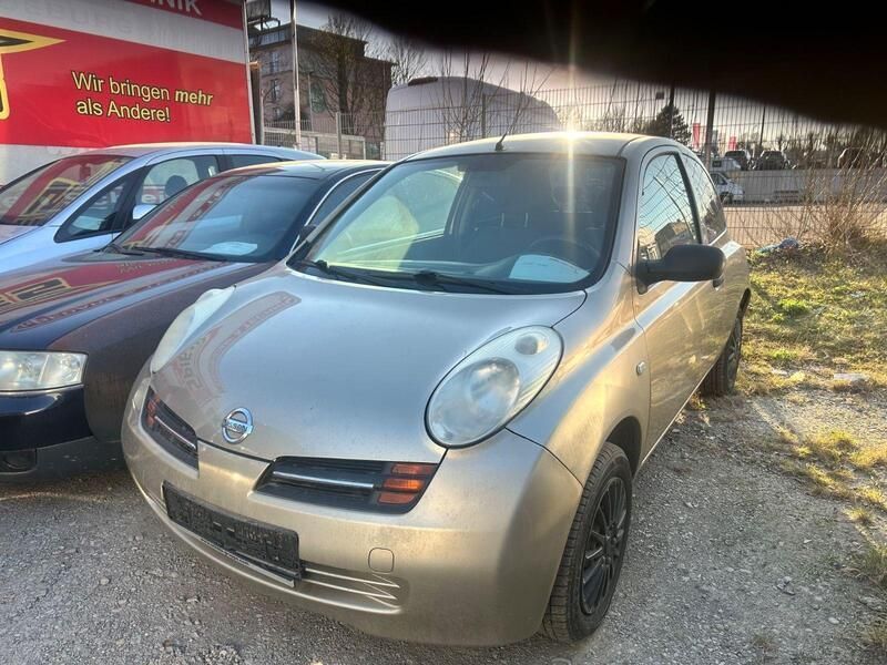 Gold Gebraucht 2004 Nissan Micra City Kleinwagen | 350 € (Superpreis) - Bild 1/4