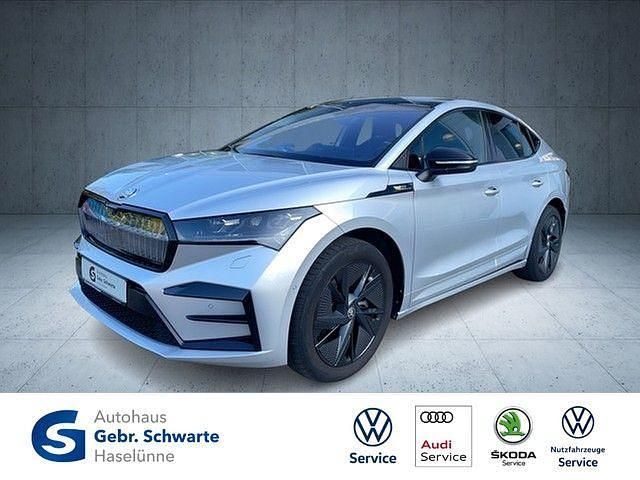 Silber Gebraucht 2023 Skoda Enyaq iV Suite SUV | 42.730 € (Fairer Preis) - Bild 1/4