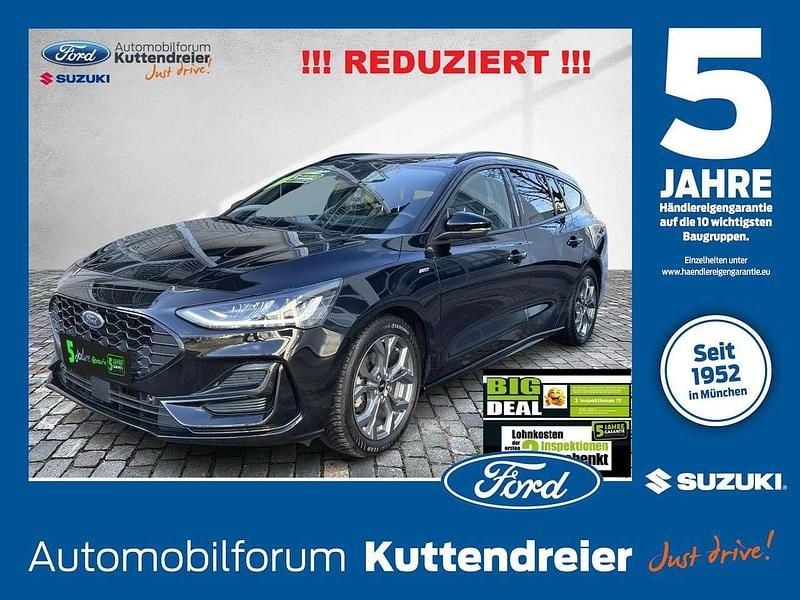 Gebraucht Ford Focus ST-Line X 125 PS (91 kW) 2024 Schwarz Limousine