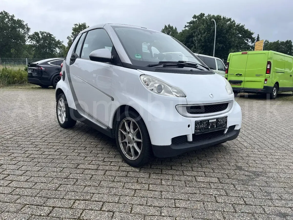 Gebraucht Smart ForTwo Cabrio 45 PS (33 kW) 2008 Weiß Cabrio