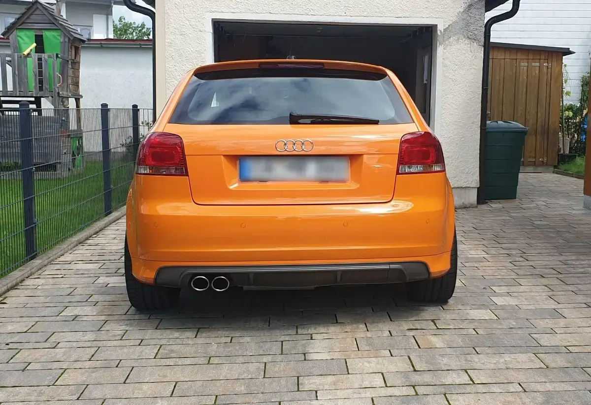 Gebraucht Audi S3 Sportback Performance 265 PS (194 kW) 2008 Orange Kleinwagen