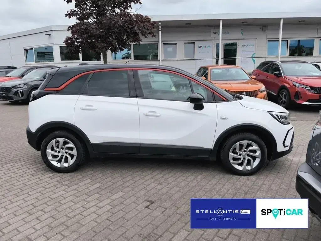 Gebraucht Opel Crossland GS Line 120 PS (88 kW) 2022 Weiß SUV