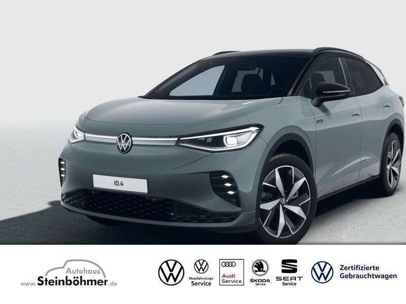 Mondsteingrau schwarz Neu 2024 VW ID.4 GTX SUV | 47.160 € (Superpreis) - Bild 1/4