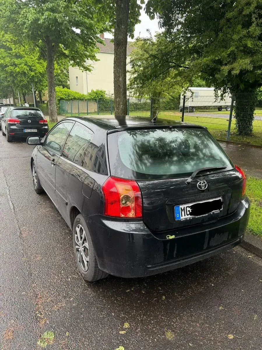 Brugt Toyota Corolla Sol 110 HK (80 kW) 2005 Sort Sedan
