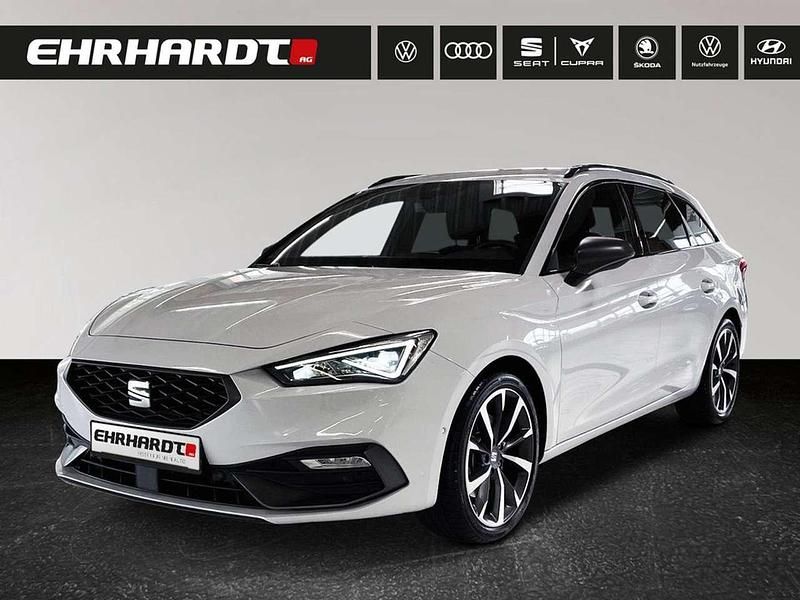 Nevada weiss metallic Gebraucht 2021 Seat Leon FR Kombi | 21.950 € (Fairer Preis) - Bild 1/3