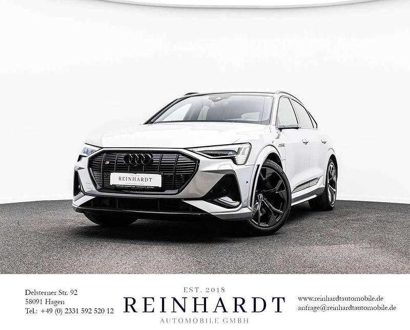 Florettsilber metallic Gebraucht 2022 Audi e-tron Sportback Basis SUV | 43.960 € - Bild 1/1